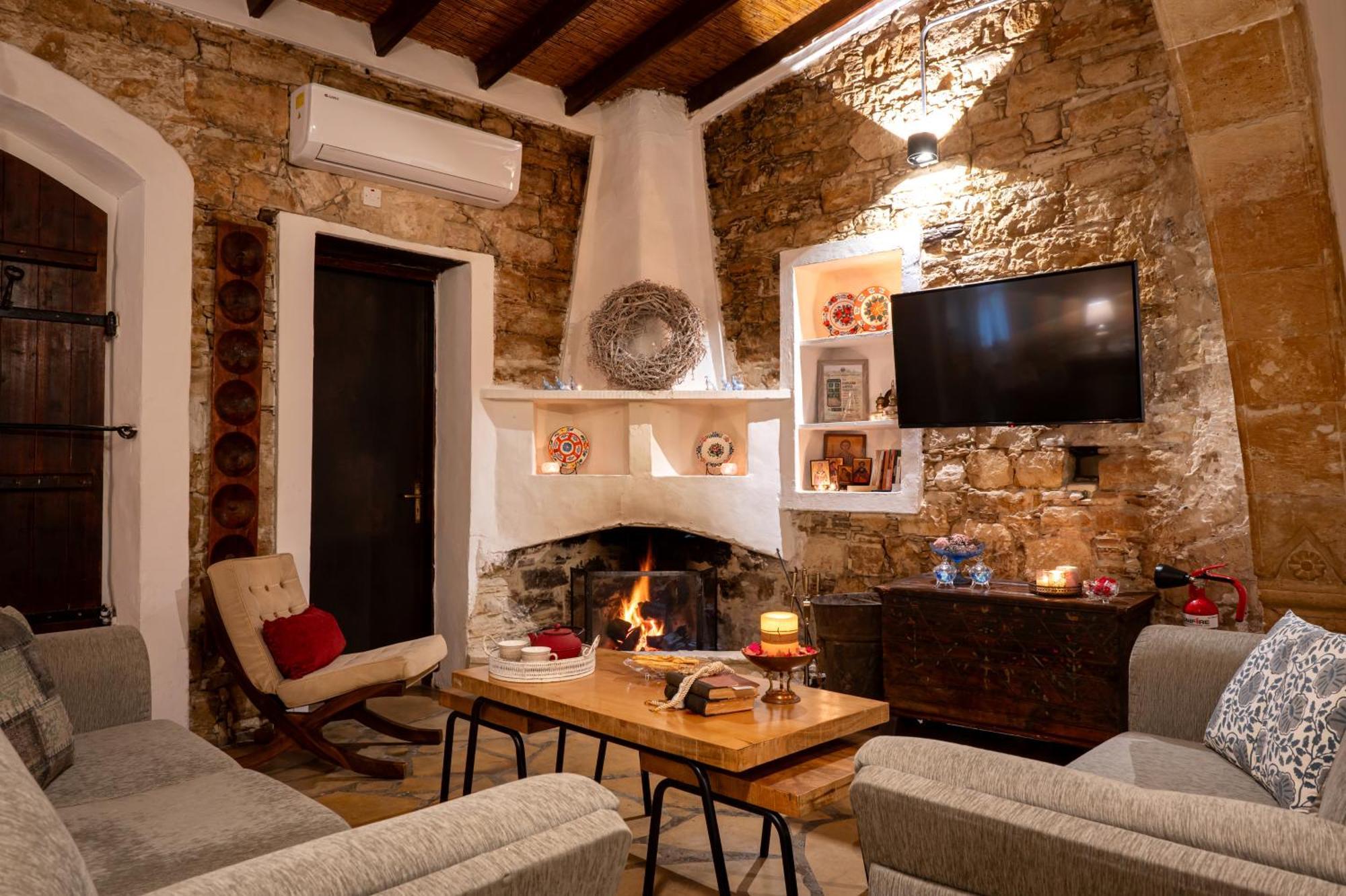 Oinoessa Traditional Boutique Guest Houses Lofou Dış mekan fotoğraf