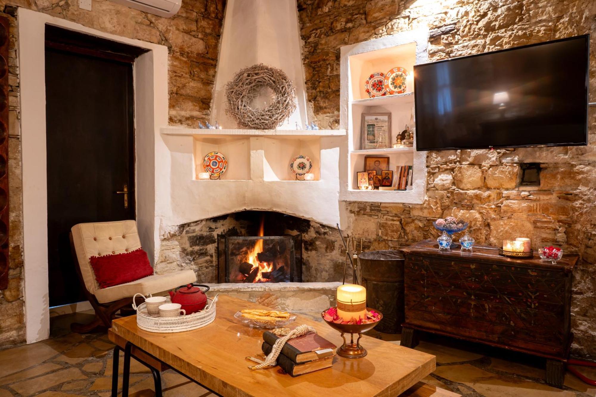 Oinoessa Traditional Boutique Guest Houses Lofou Dış mekan fotoğraf