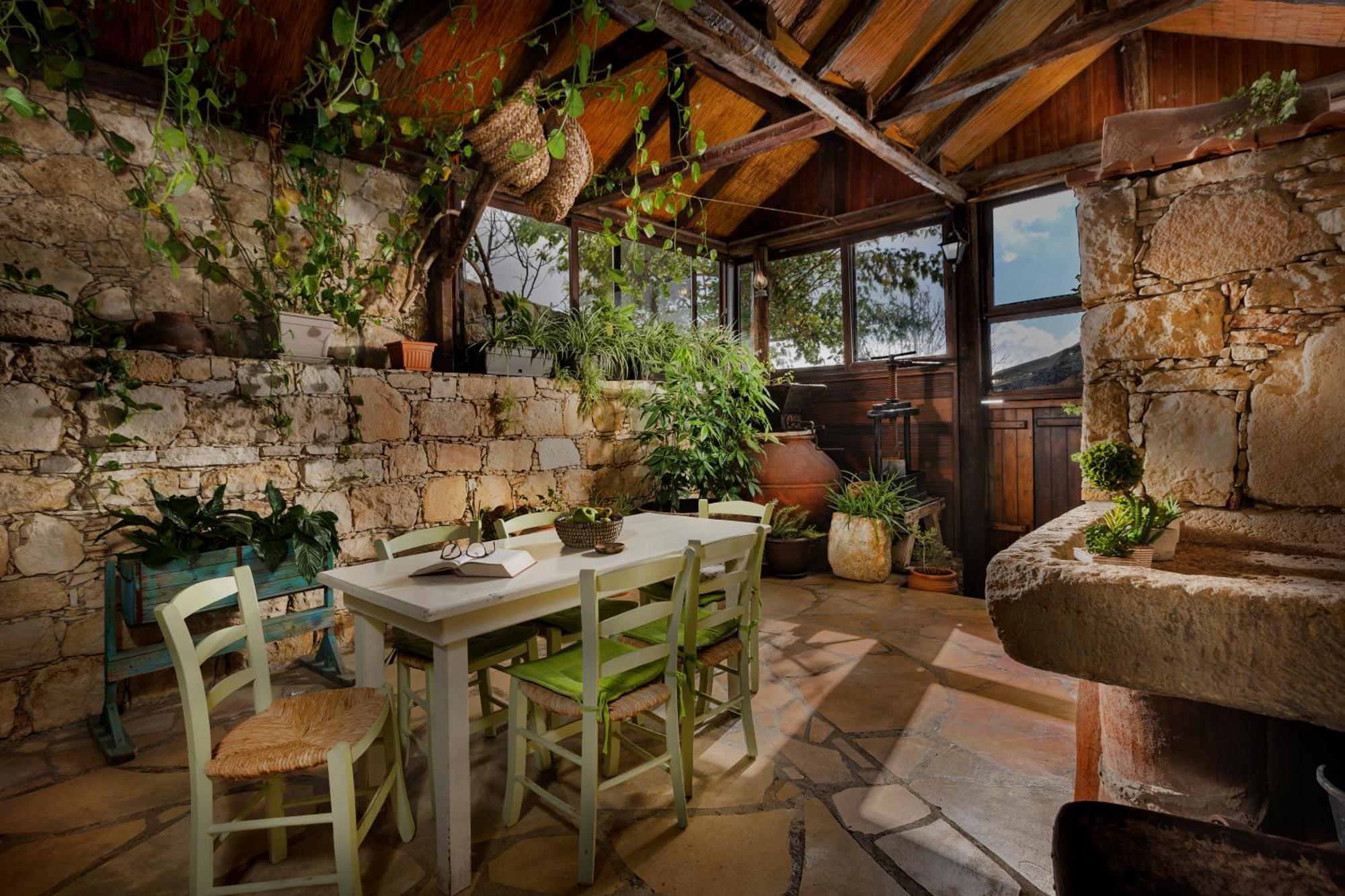 Oinoessa Traditional Boutique Guest Houses Lofou Dış mekan fotoğraf