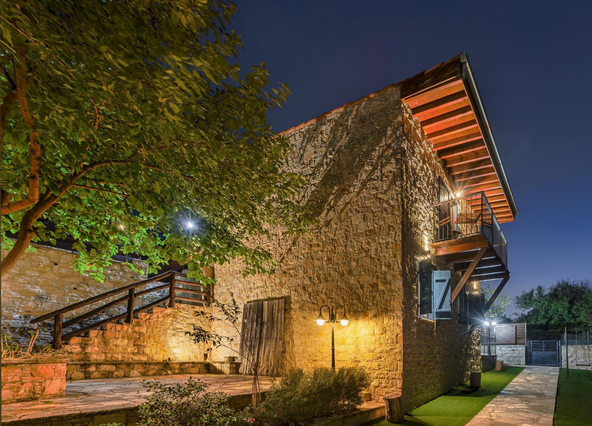 Oinoessa Traditional Boutique Guest Houses Lofou Dış mekan fotoğraf